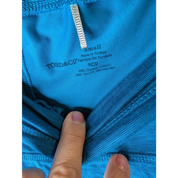 TOAD&CO Women's Small Athletic Skirt Bundle Turquoise Gray Sustainable - Picture 3 of 16